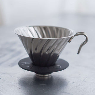 Outdoor V60 Metal Dripper 02 Silver