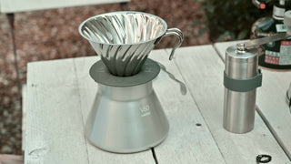Outdoor V60 Metal Dripper 02 Silver