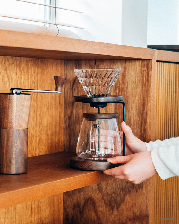 Walnut Series V60 Barista Server 600mL