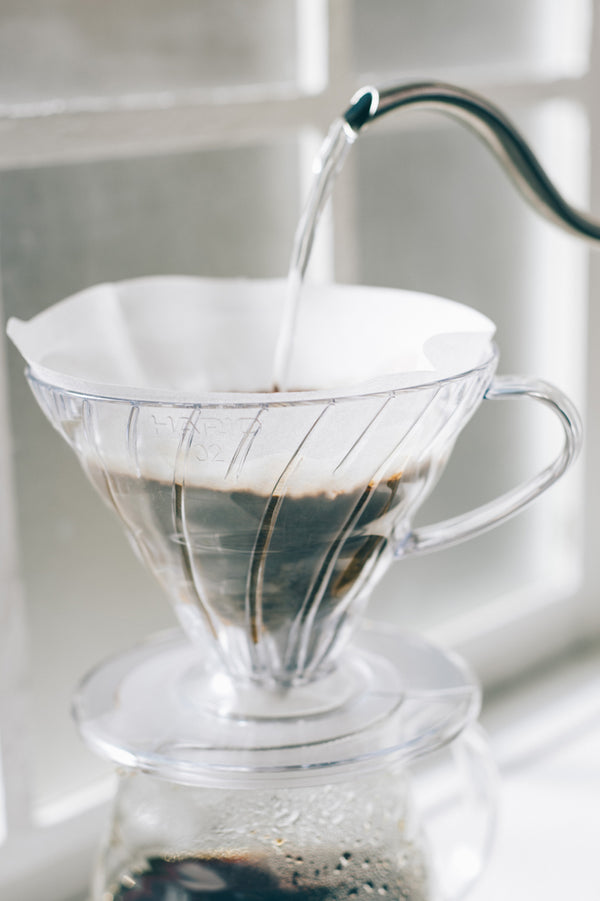 V60 Plastic Coffee Dripper Clear