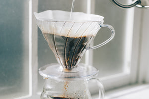 V60 Plastic Coffee Dripper Clear