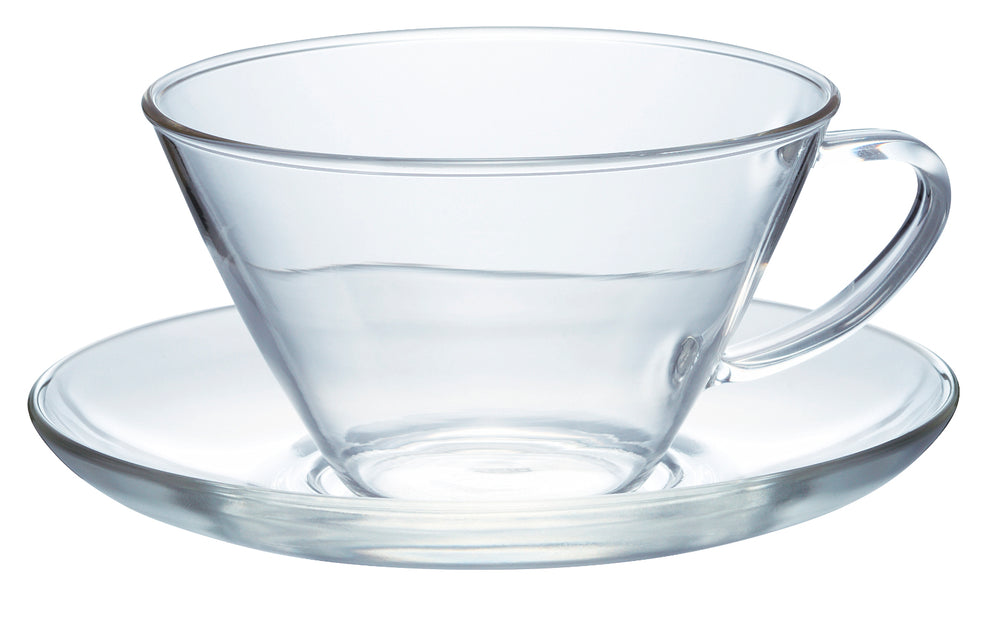 Heatproof Cup & Saucer Wide 230mL
