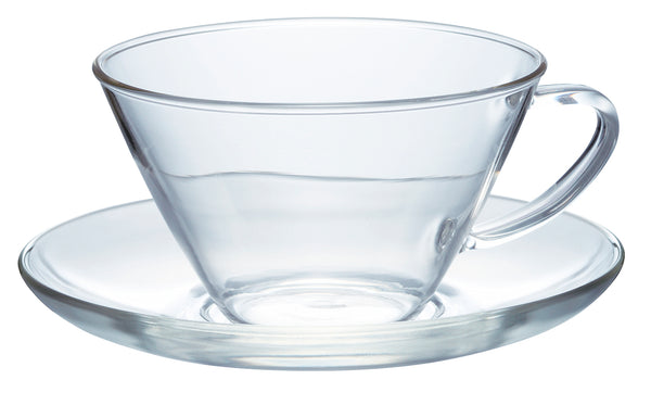Heatproof Cup & Saucer Wide 230mL