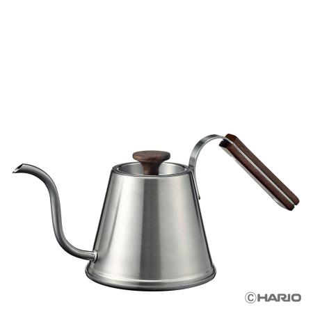 Walnut Series Drip Kettle 600mL Silver