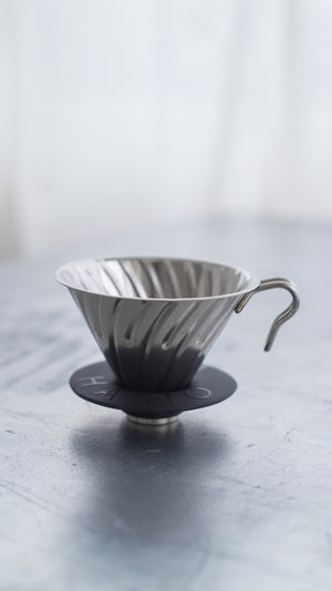 V60 Metal Coffee Dripper 02