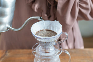 V60 Plastic Coffee Dripper Clear