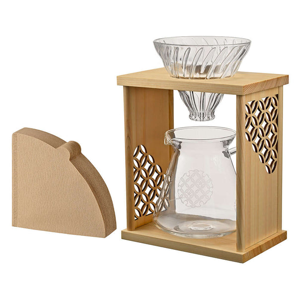 Wood Drip Stand Set Shippou