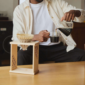 Wood Drip Stand Set Shippou