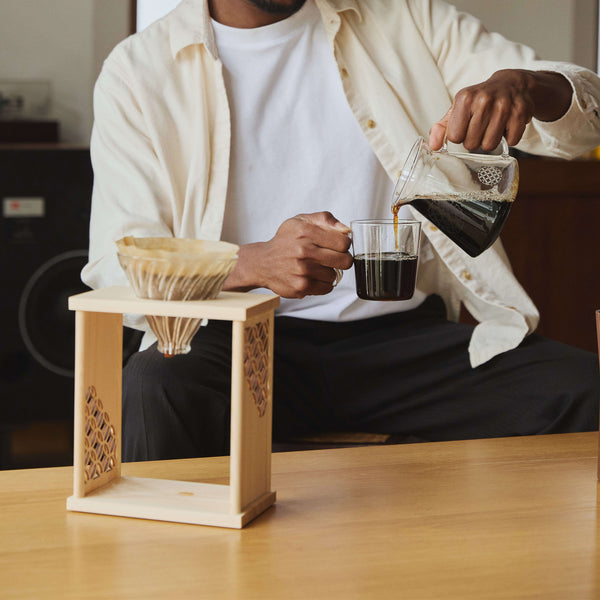 Wood Drip Stand Set Shippou