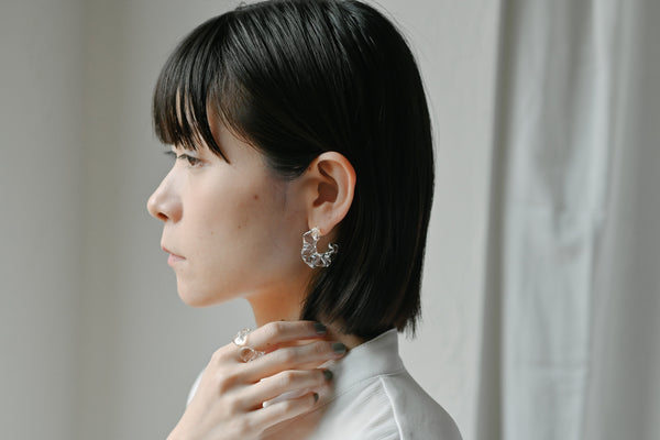 Icicle drape Earrings