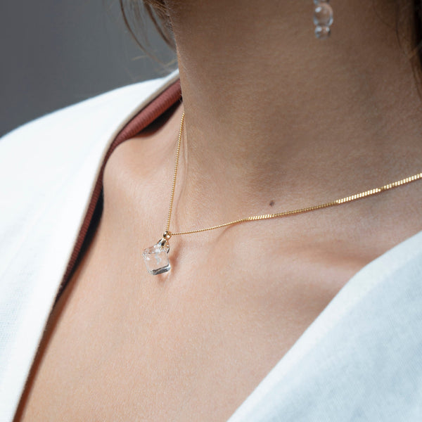 Melty Cube Necklace