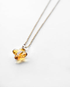 Osmanthus Necklace Amber