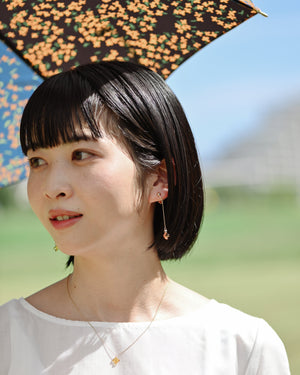 Osmanthus Earrings Amber