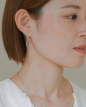 Yureha Earrings Clear