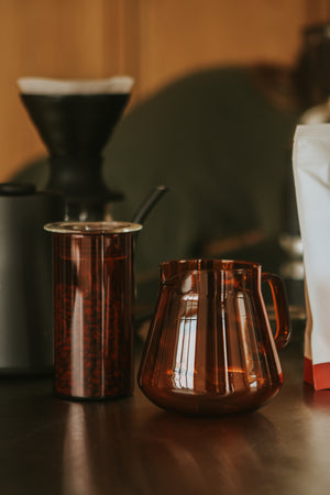 Colors Glass Coffee and Tea Server 600mL