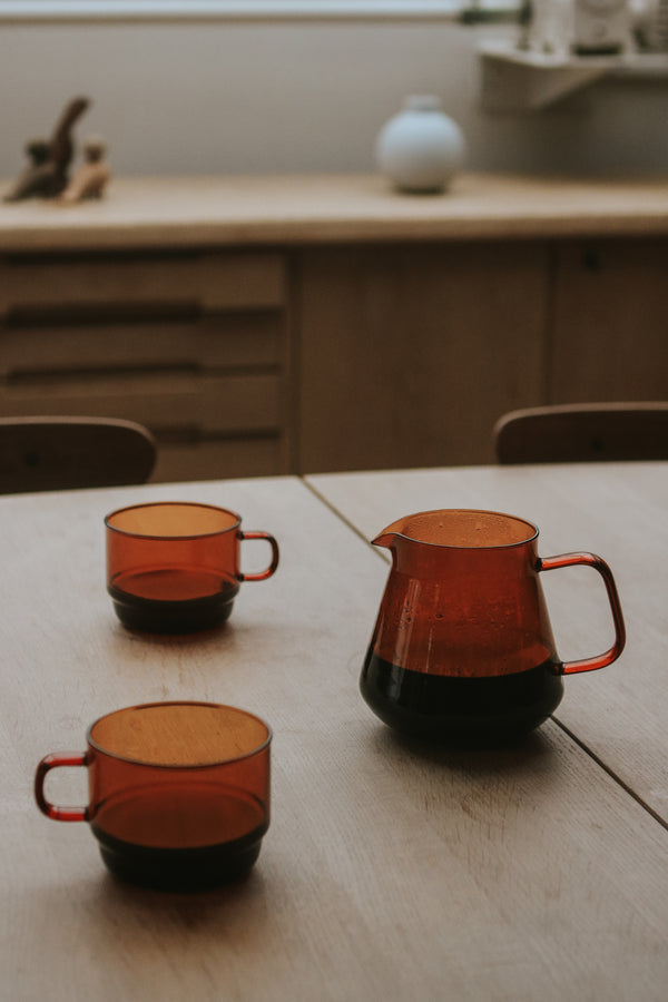 Colors Glass Coffee and Tea Server 600mL