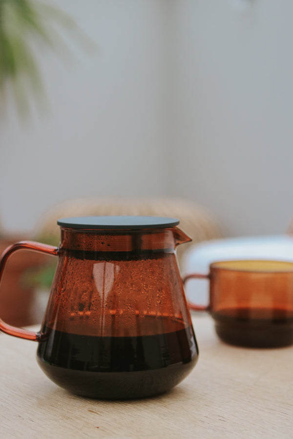 Colors Glass Coffee and Tea Server 600mL