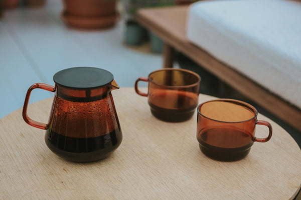 Colors Glass Coffee and Tea Server 600mL