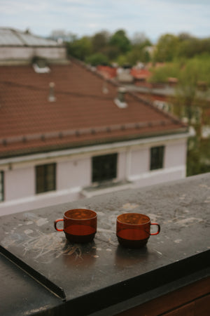 Colors Glass Stackable Mug 300mL