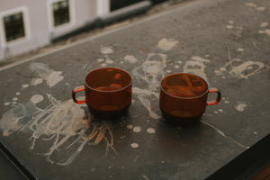 Colors Glass Stackable Mug 300mL