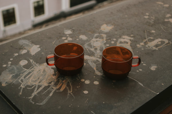 Colors Glass Stackable Mug 300mL