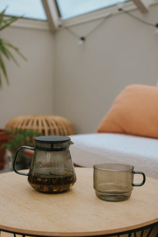 Colors Glass Stackable Mug, 300mL