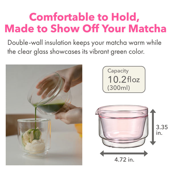 Double-Walled Matcha Bowl 300mL