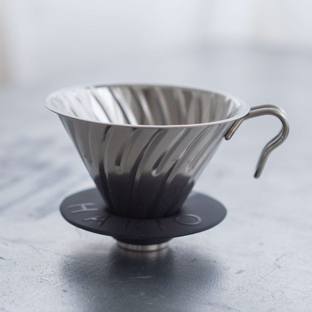 Outdoor V60 Metal Dripper 02 Silver