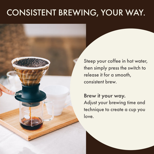 V60 Glass "Switch" Immersion Dripper