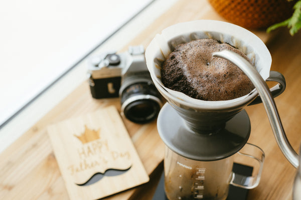 Crafts Science Beaker Server and Ceramic Dripper Set 600mL Gray