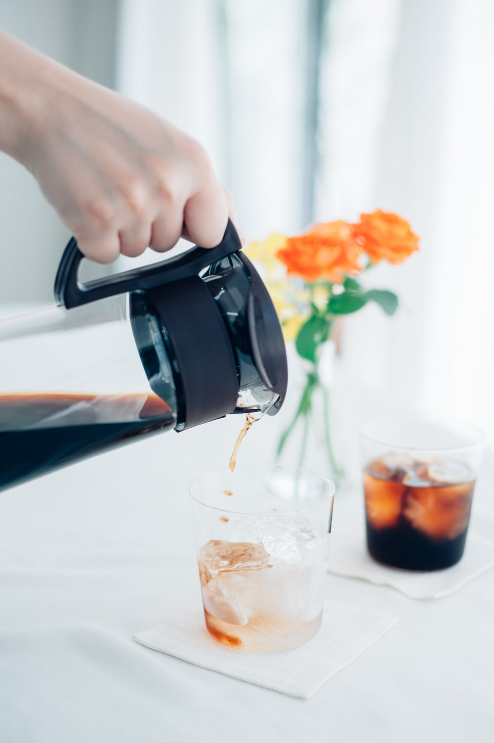 "Mizudashi" (Cold Brew) Coffee Maker, 1000mL Black