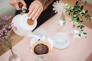 "Bona" Enamel Pour Over Coffee Kettle 800mL