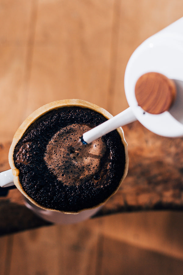 "Bona" Enamel Pour Over Coffee Kettle 800mL