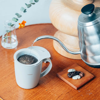 Coffee & Tea Maker Mug with Ceramic Coating