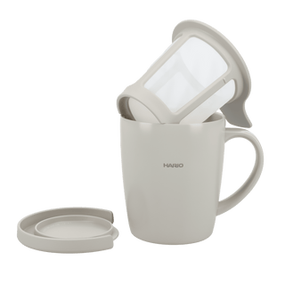 Coffee & Tea Maker Mug with Ceramic Coating