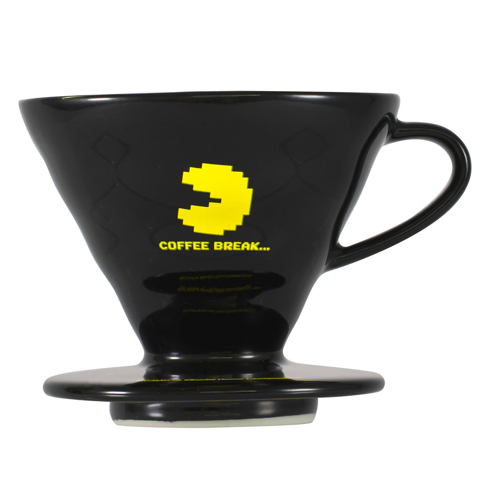 V60 Ceramic Dripper Set with PAC-MAN