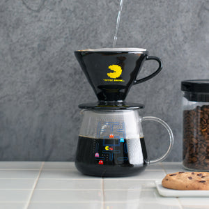V60 Ceramic Dripper Set with PAC-MAN