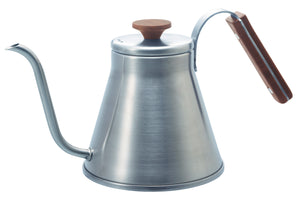 V60 Wood Drip Kettle 1200mL Silver
