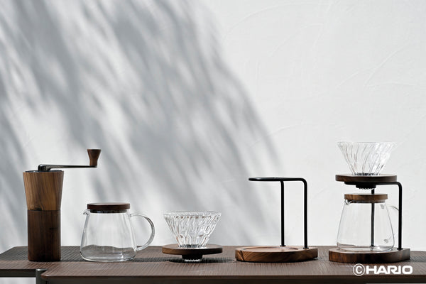 Walnut Series V60 Glass Coffee Dripper 02