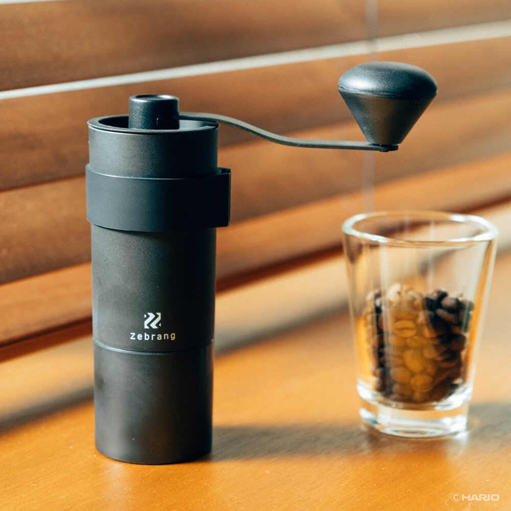 Zebrang Outdoor Coffee Grinder with Stainless Burrs